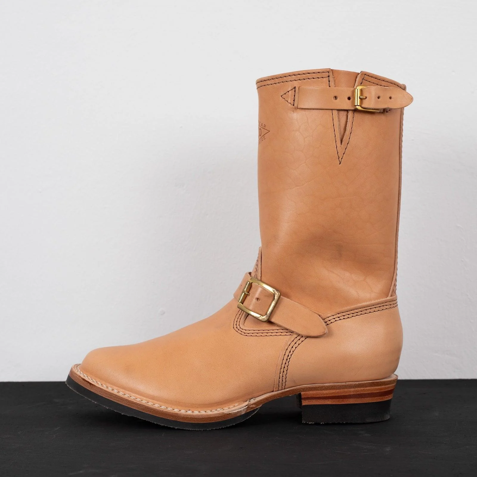 WE-7600SP-NAT - Wesco "Mister Lou" Engineer Horsehide - Natural - Image 4