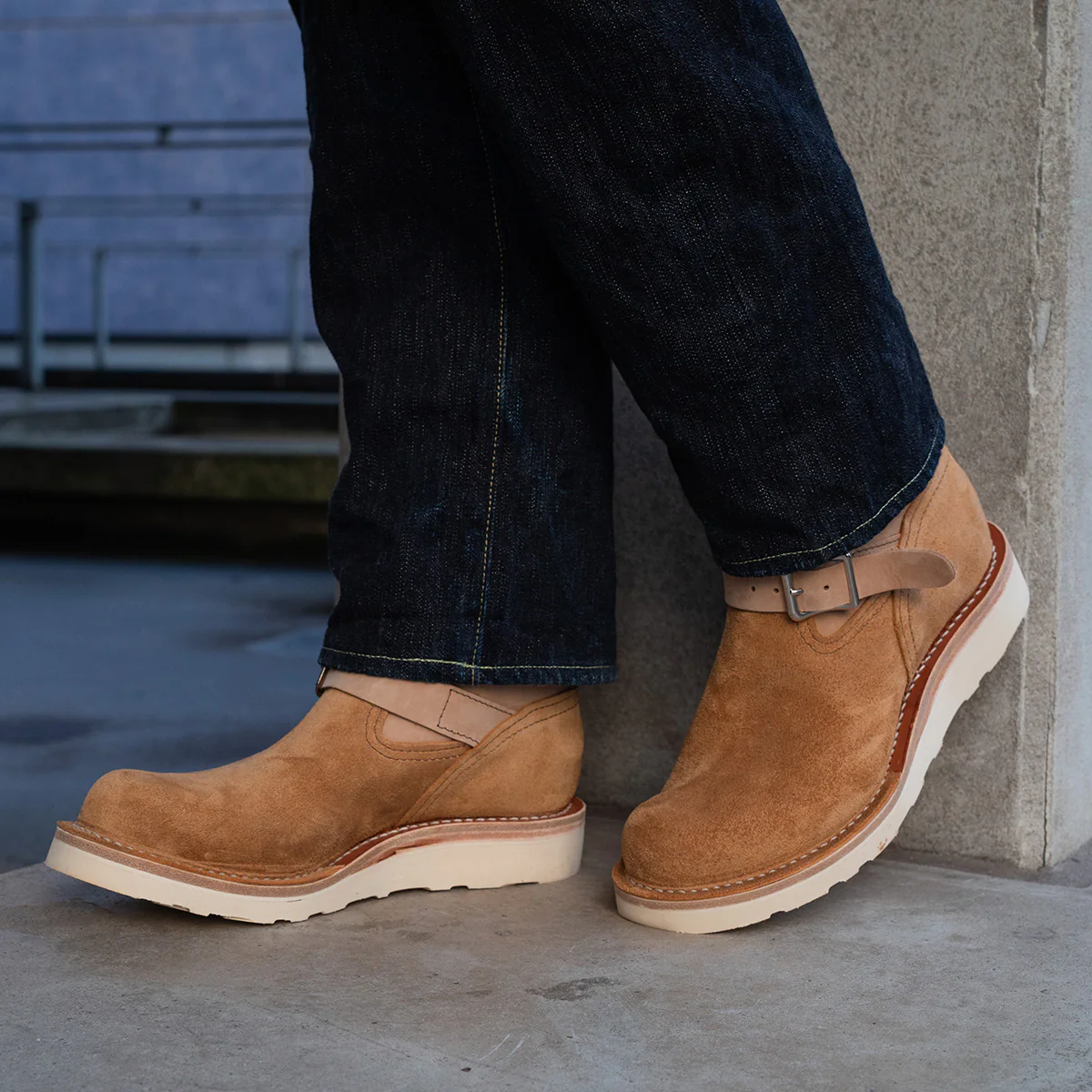WE-77104014-NAT - Custom Boss Engineer Two-Tone Roughout - Natural - Image 2