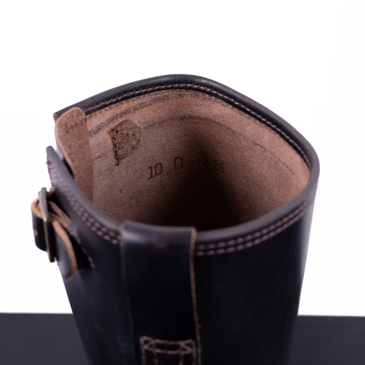 WE-7710H-BLK - Wesco Custom Boss Engineer Horsehide - Black - Image 10