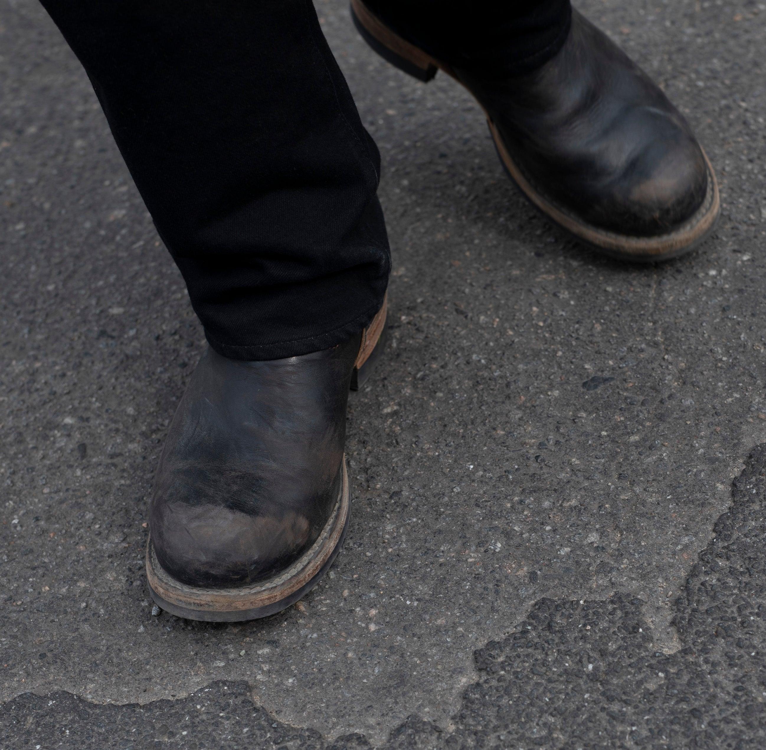 WE-7710H-BLK - Wesco Custom Boss Engineer Horsehide - Black - Image 3