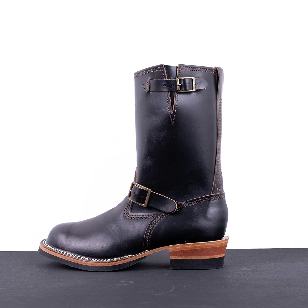 WE-7710H-BLK - Wesco Custom Boss Engineer Horsehide - Black - Image 4