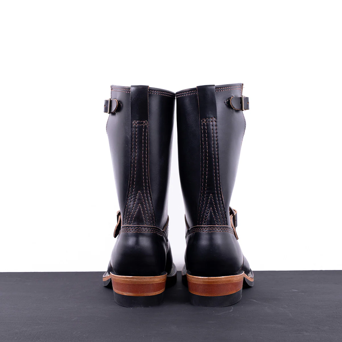 WE-7710H-BLK - Wesco Custom Boss Engineer Horsehide - Black - Image 6