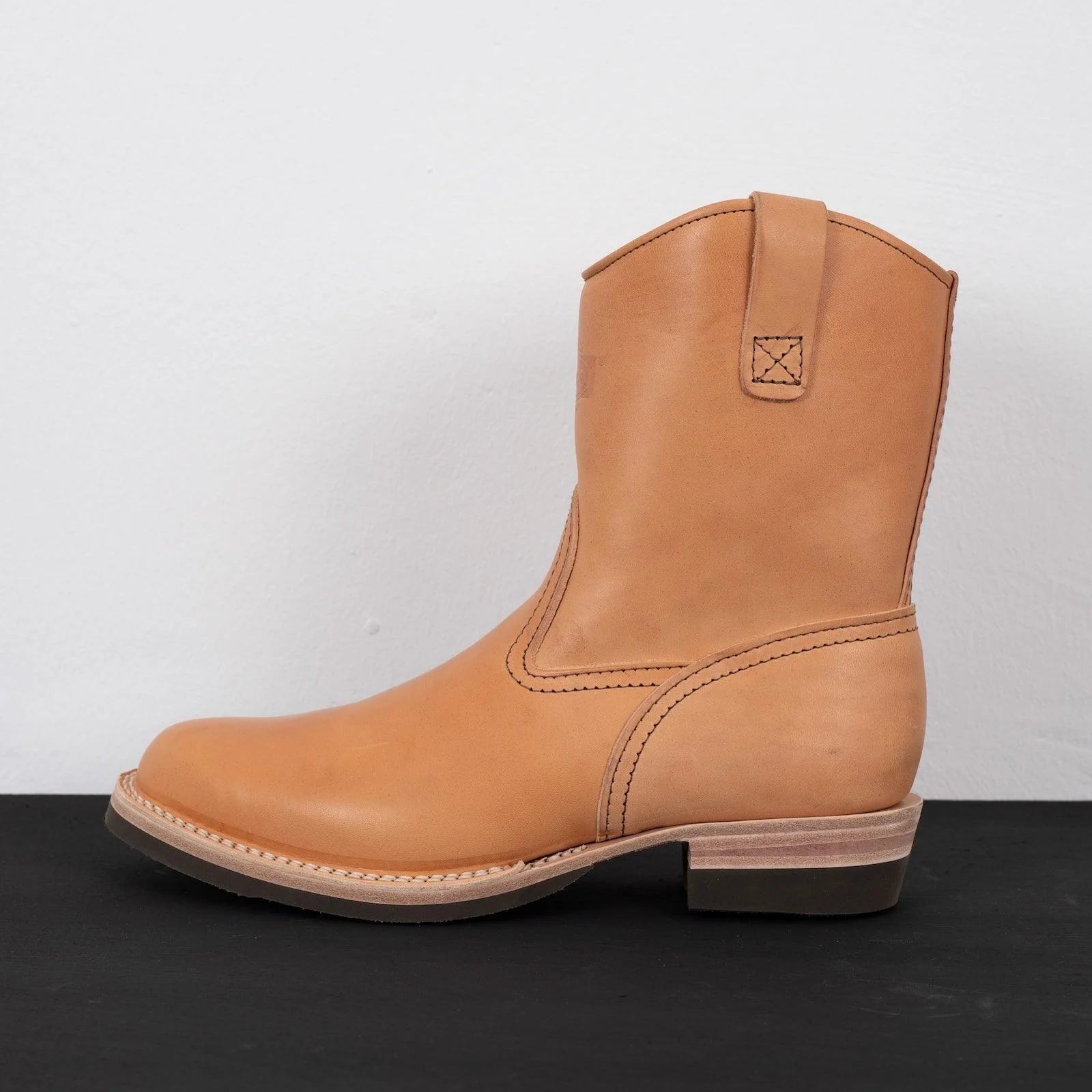WE-SP0991WBR - Wesco Custom Morrison Horsehide - Natural - Image 5