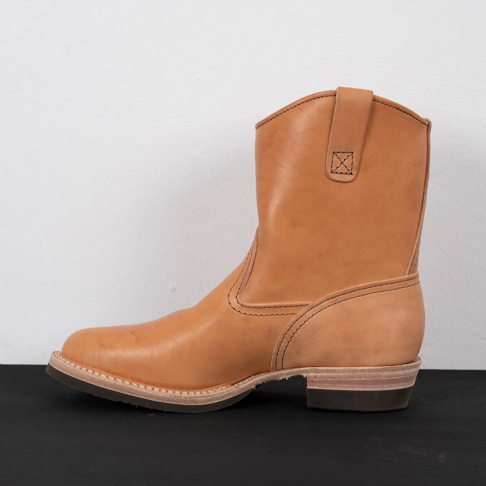 WE-SP0991WBR - Wesco Custom Morrison Horsehide - Natural - Image 6