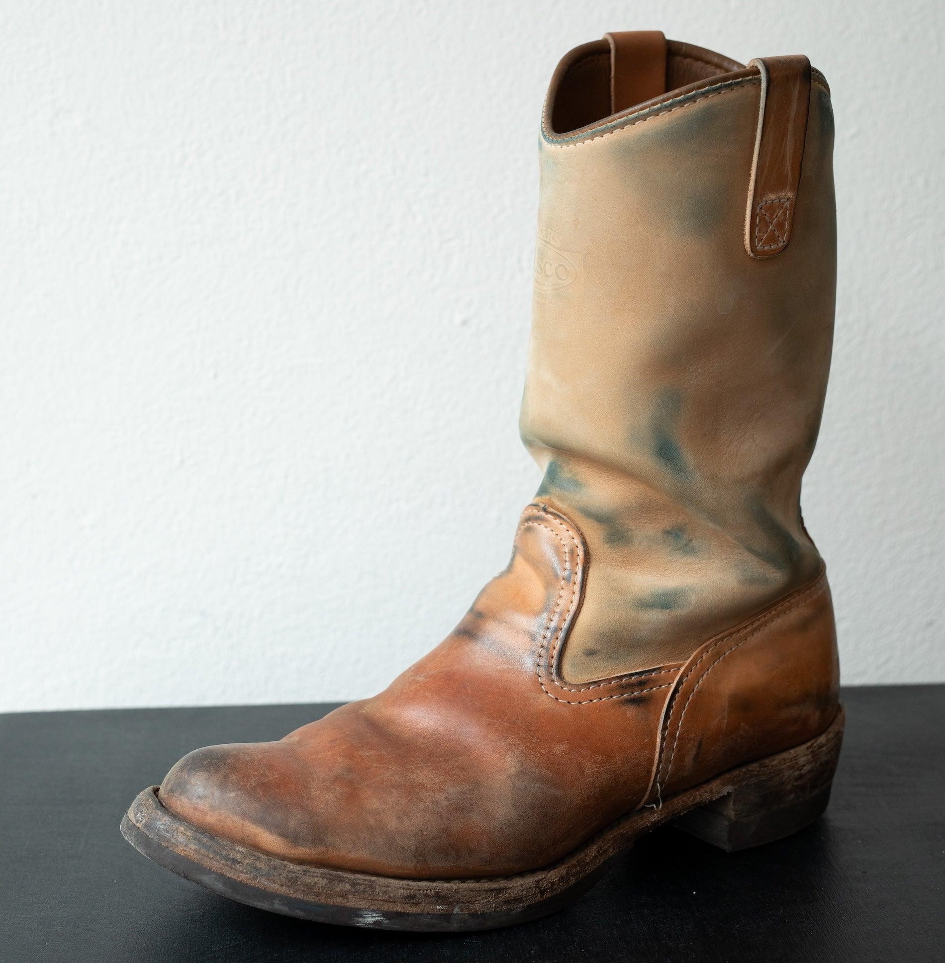 WE-SPBE1091WLL705-NAT - WESCO Two-tone Custom Morrison  - Natural Horsehide - Image 2