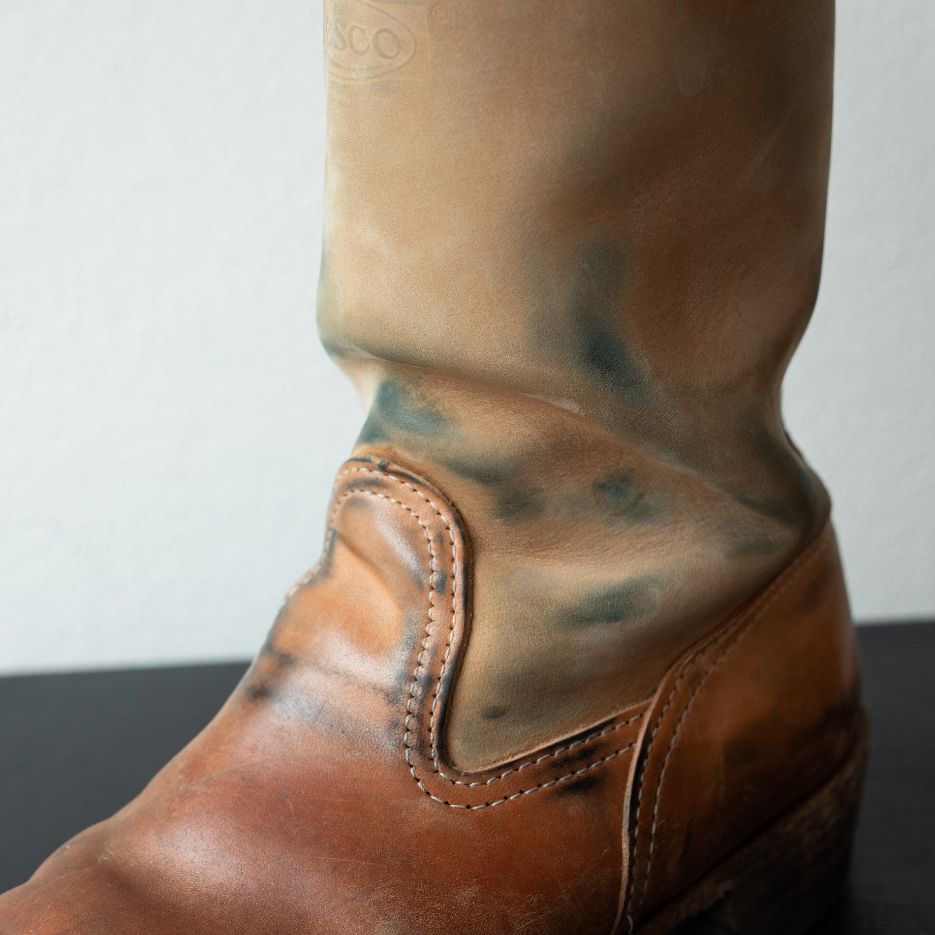 WE-SPBE1091WLL705-NAT - WESCO Two-tone Custom Morrison  - Natural Horsehide - Image 3