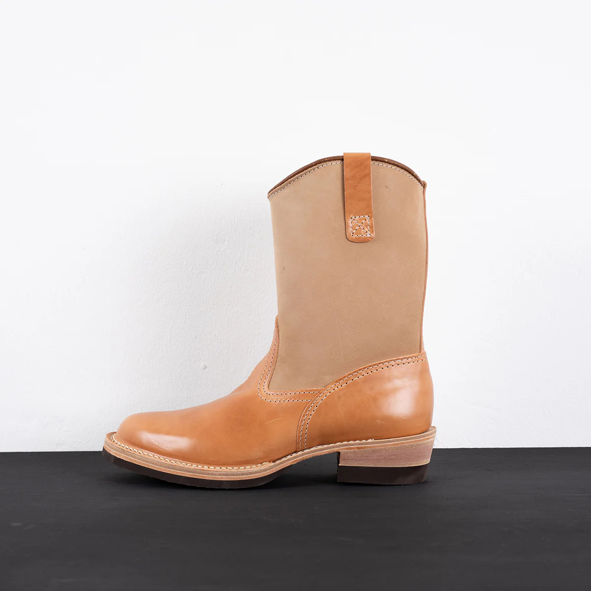 WE-SPBE1091WLL705-NAT - WESCO Two-tone Custom Morrison  - Natural Horsehide - Image 7